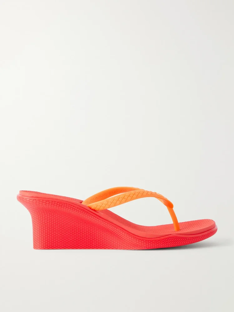 Pilar recycled thong sandals