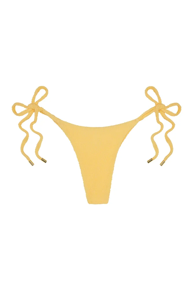 Monday Swimwear Palma Bottom - Honey Crinkle