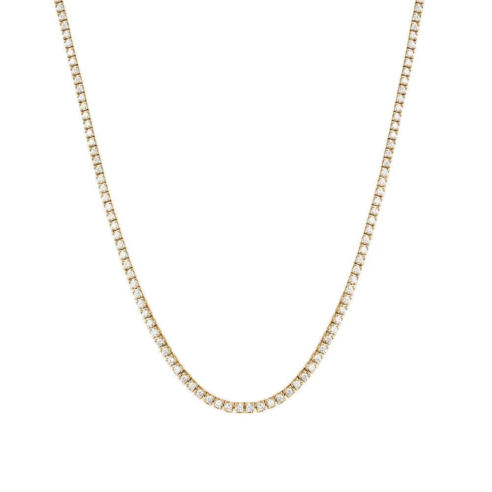 5ct Classic Diamond Tennis Necklace