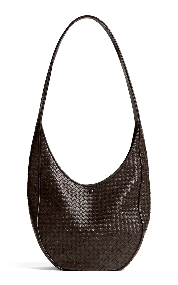 Small Ovetto Intrecciato 19 Leather Bag