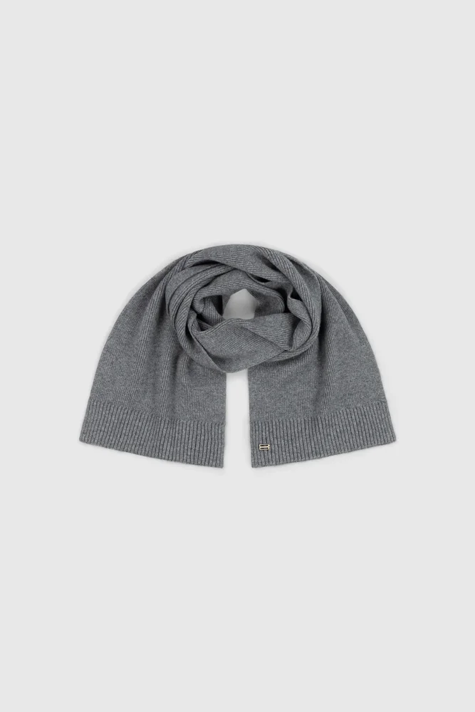 Scarf In Mid Grey