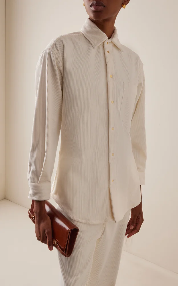 Anne Cotton Corduroy Shirt