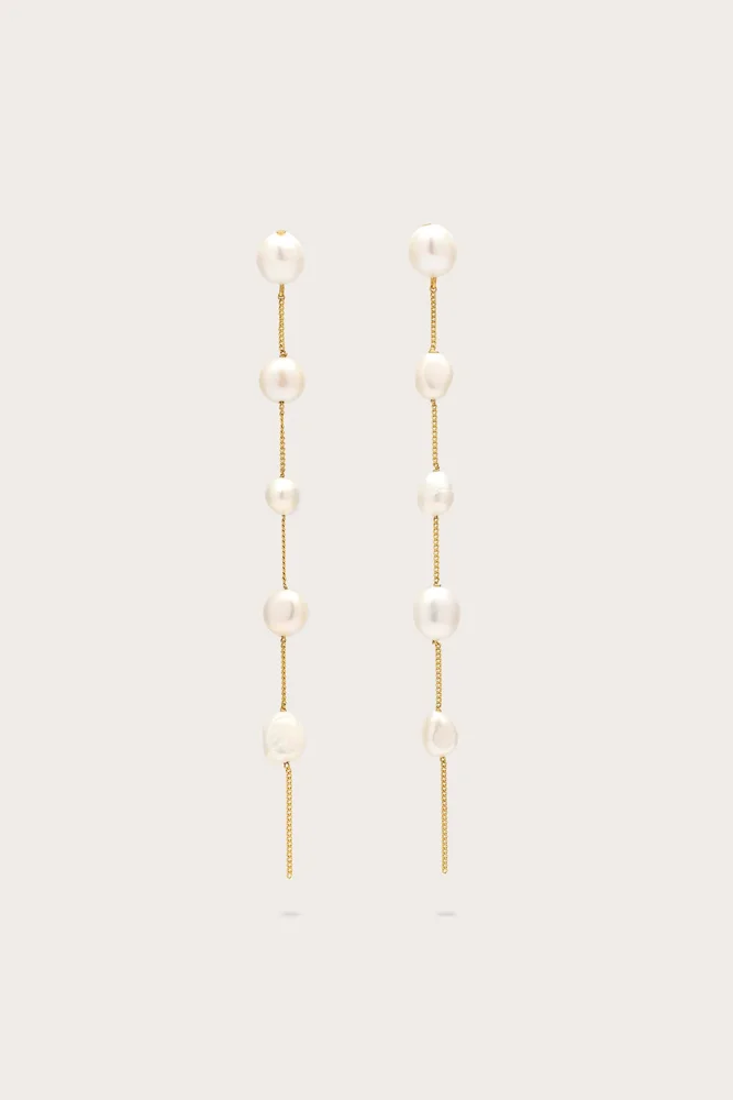 Atum Earring - Pearl