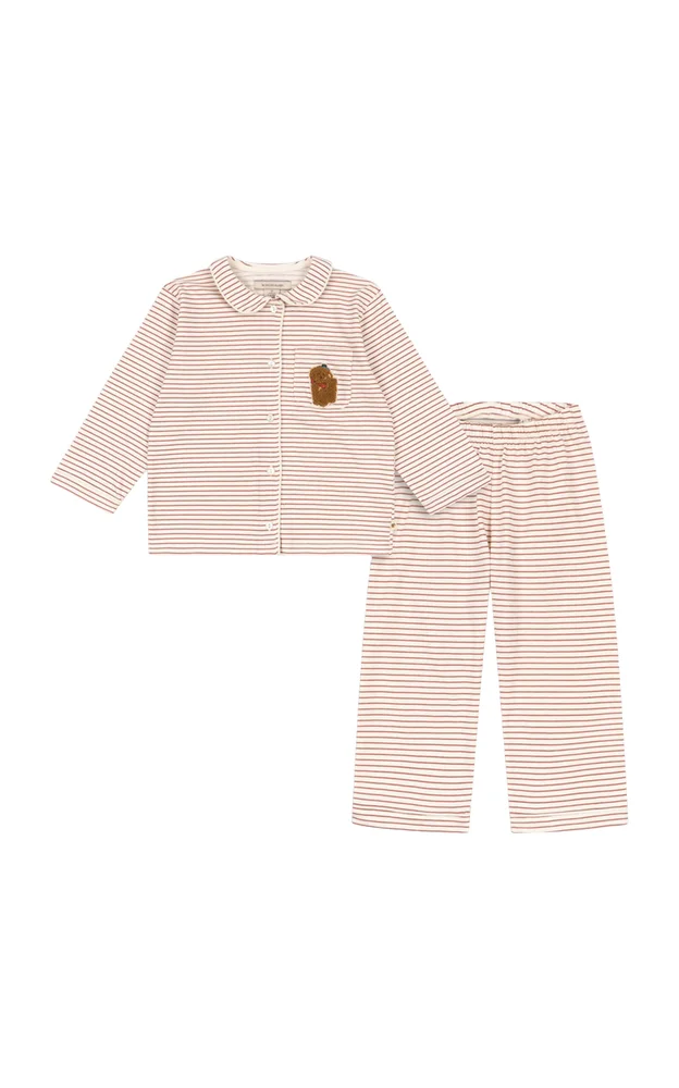 Kids' Pio Striped Cotton Set