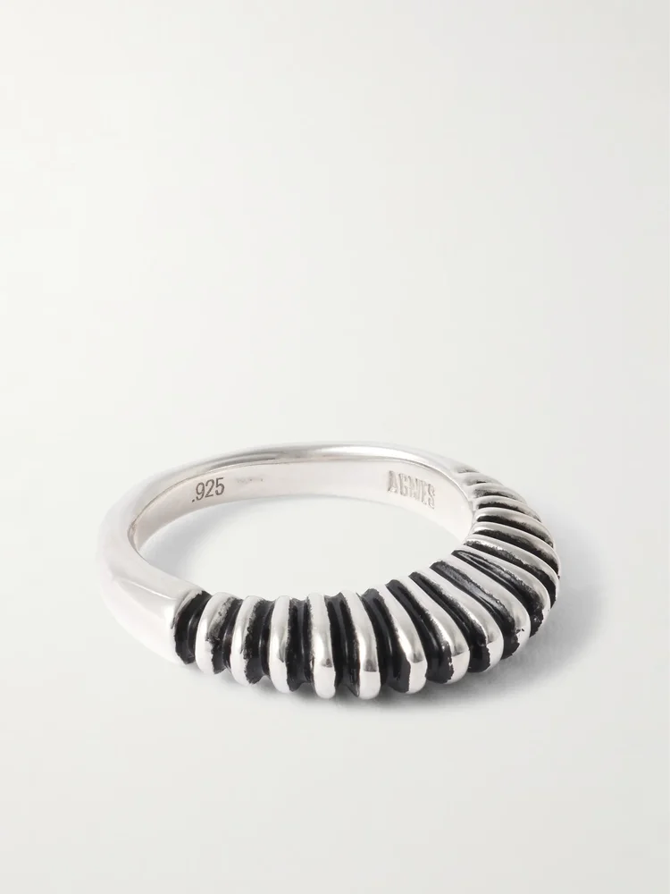 Bertrand recycled sterling silver ring