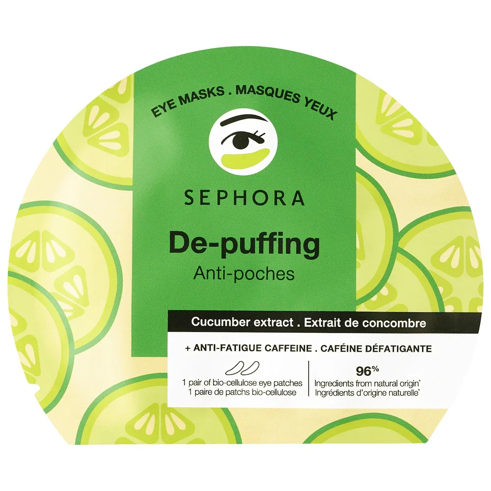 Caffeine Eye Mask Patches for Dark Circles + De-Puffing in Cucumber