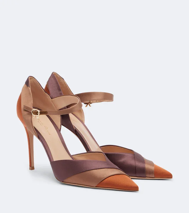 Sofia D'Orsay satin pumps