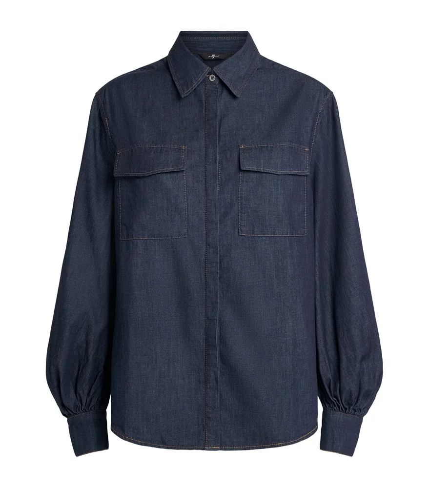 Cotton Long-Sleeve Shirt