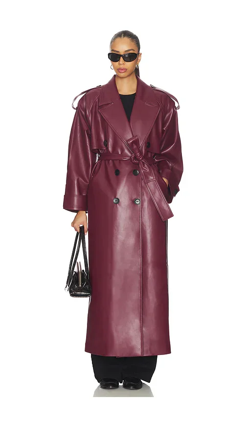 Leather Trenchcoat