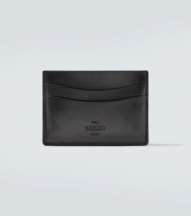 Bambou leather card holder