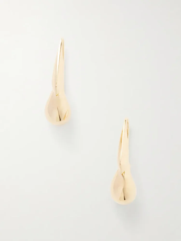 Gold-plated earrings