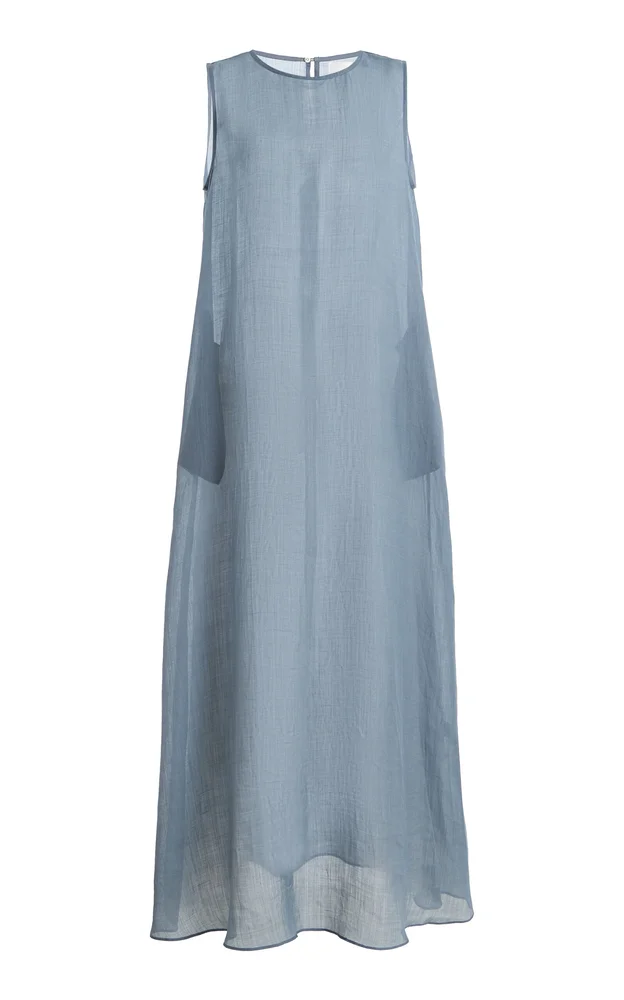 Niko Sleeveless Chiffon Maxi Dress