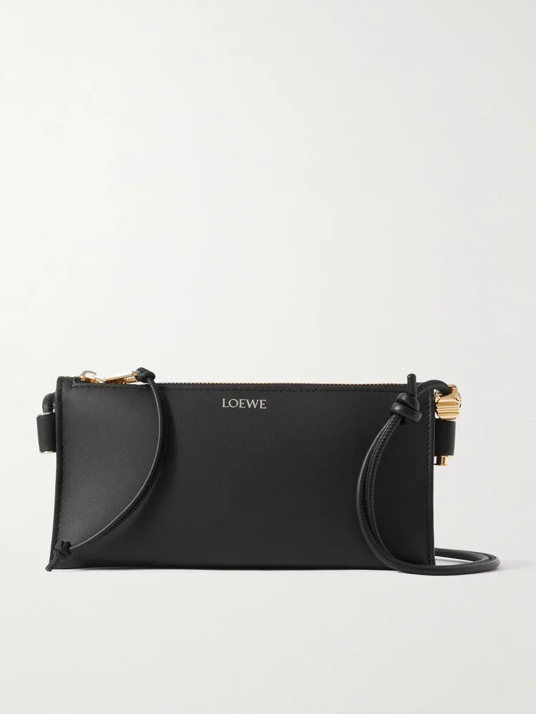 joya embellished leather shoulder bag