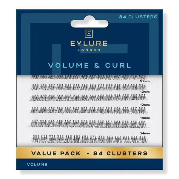 Volume & Curl Eyelash Clusters Value Pack