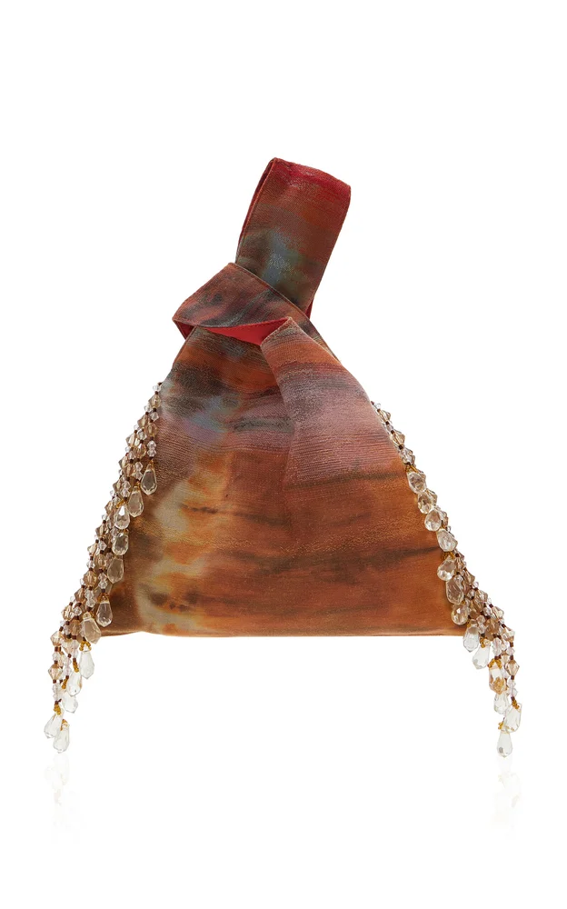 The Aurore Knot Bag in Watercolor Jacquard