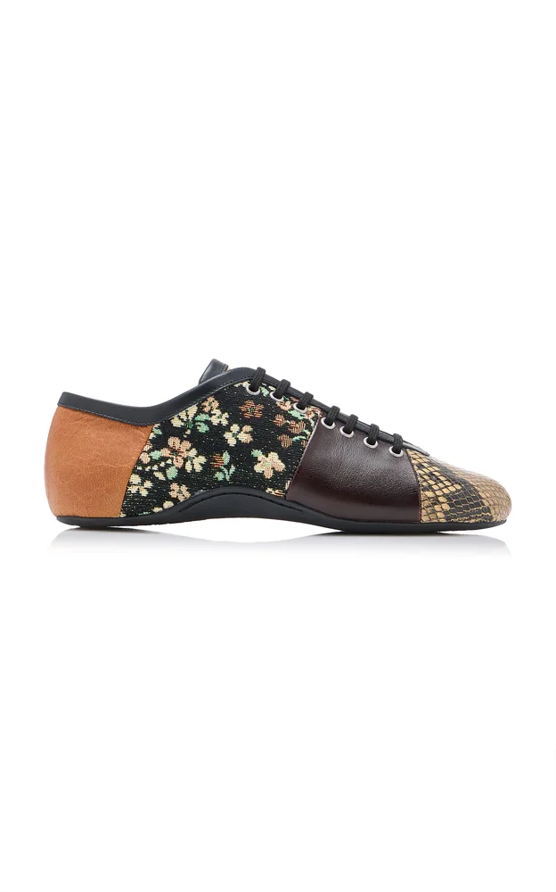 Patchwork Ballerina Sneakers