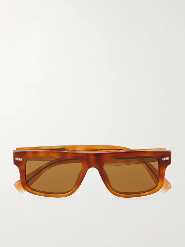 Square-Frame Acetate Sunglasses