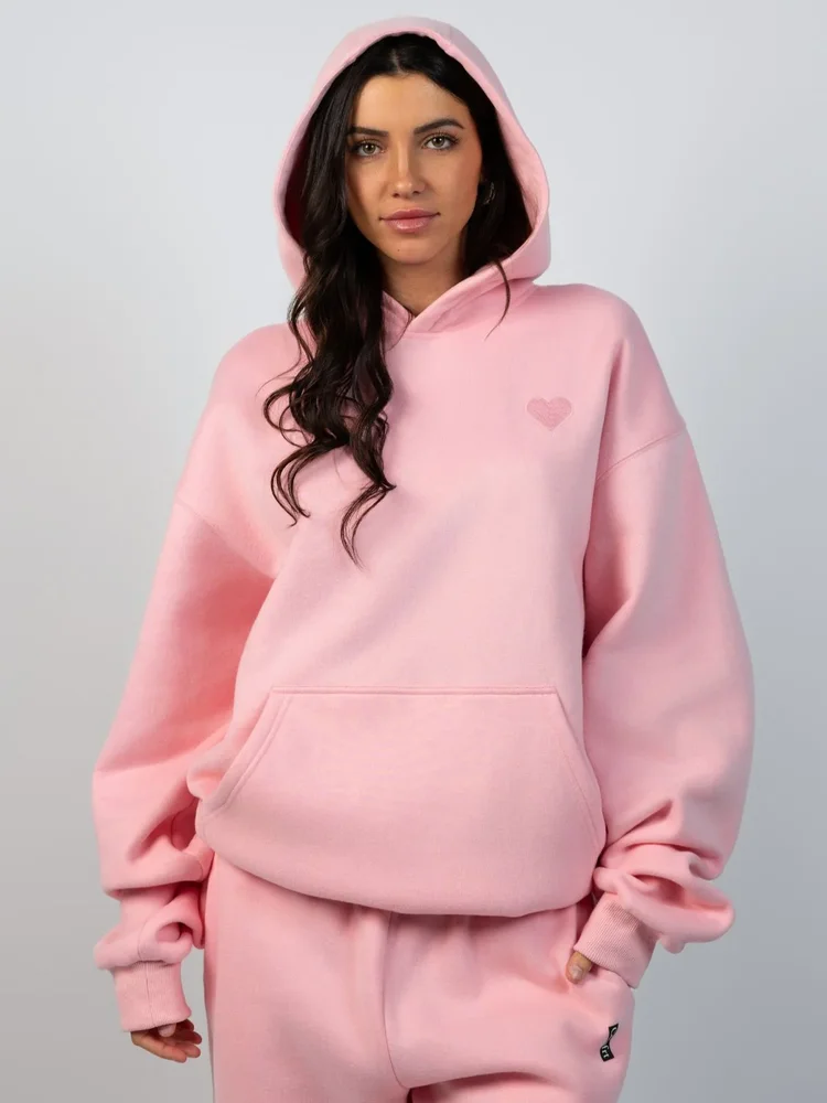Love Mega Hoodie in Petal