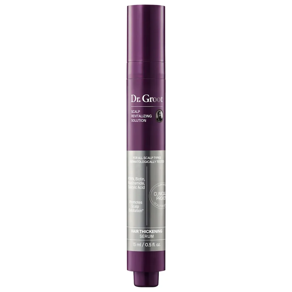 Roll-On Hair Thickening Scalp Serum for Thinning Hair
