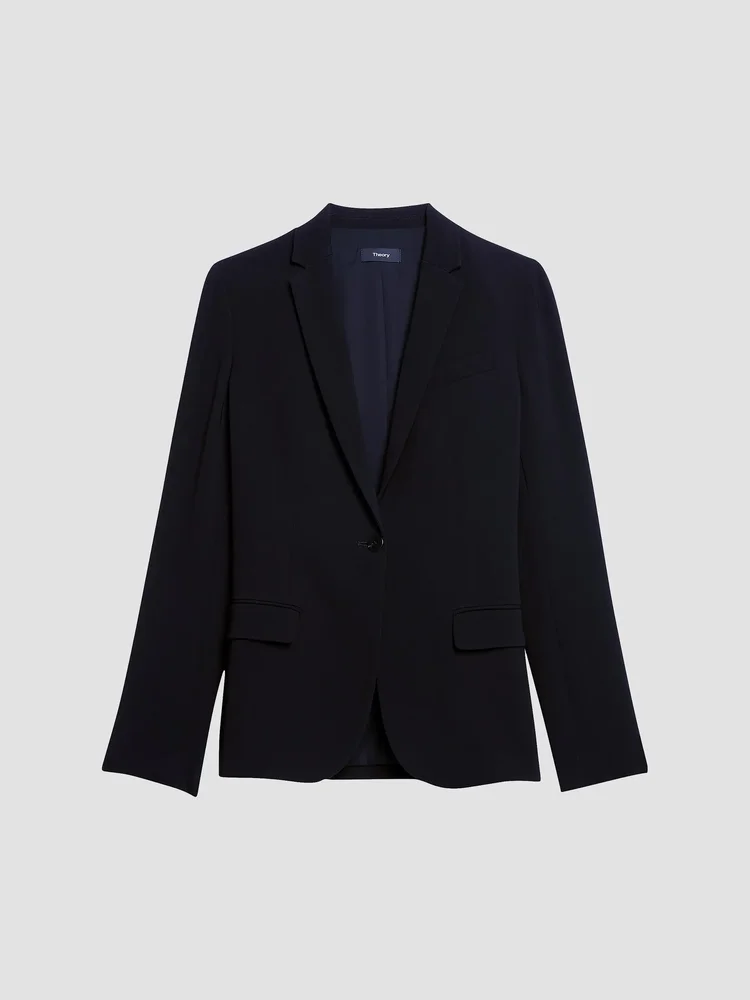 Staple Classic Crepe Single-Button Blazer