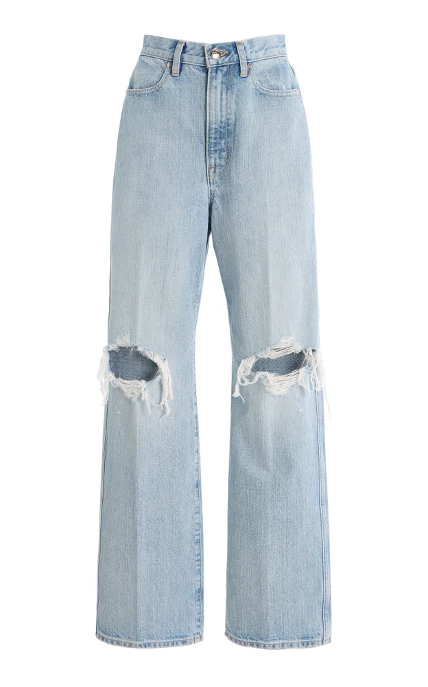Exclusive The Quinn Rigid High-Rise Straight-Leg Jeans