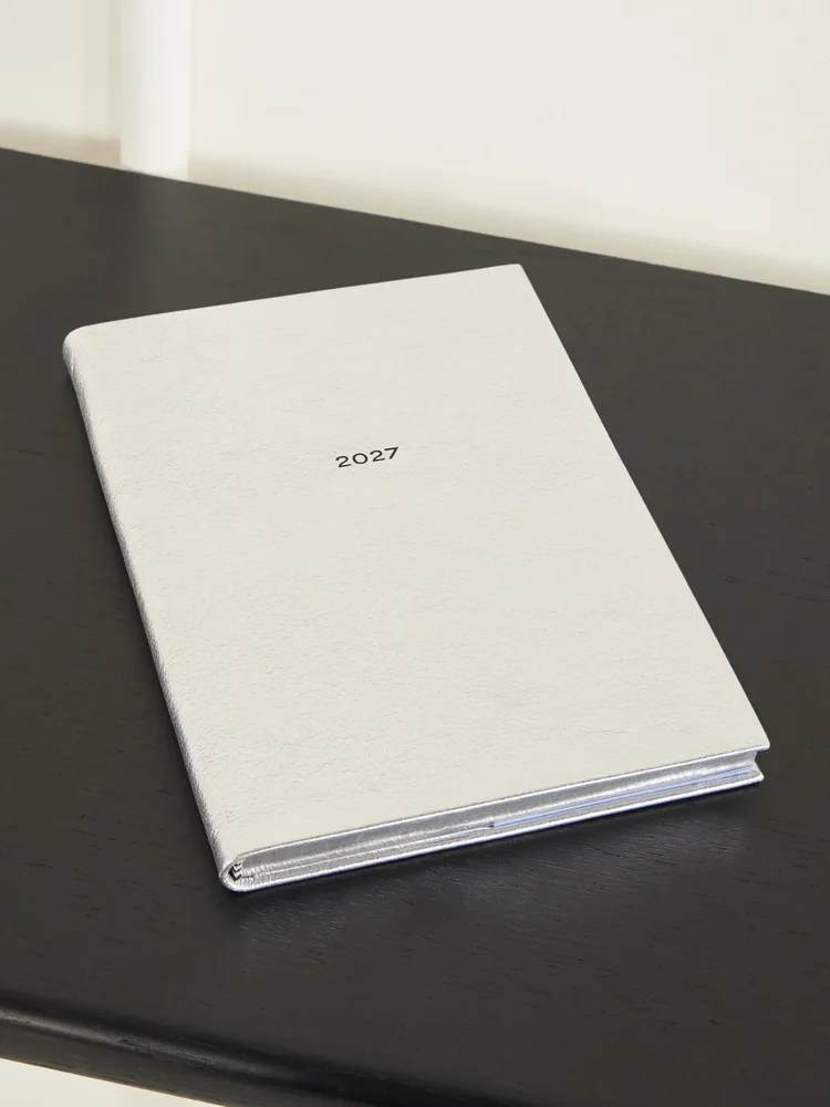 Soho 2027 metallic leather diary
