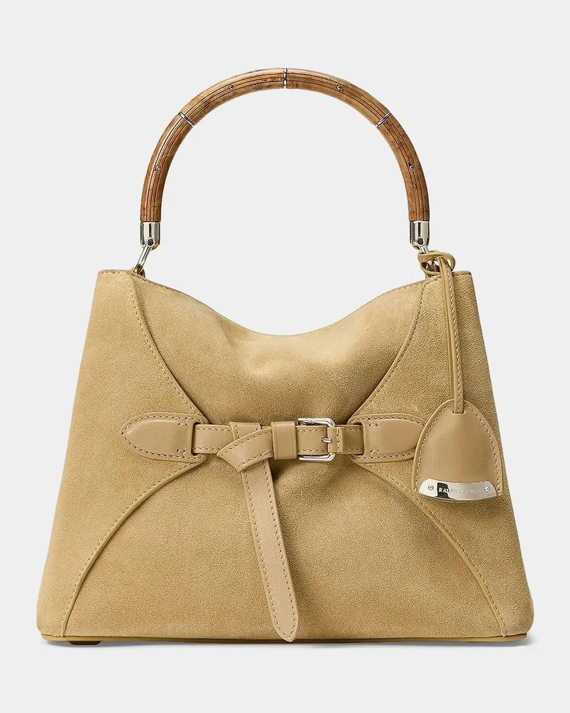 The Ralph Calf-Suede Top Handle