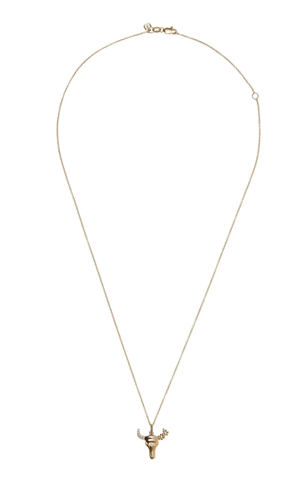 14K Gold, Diamond Necklace