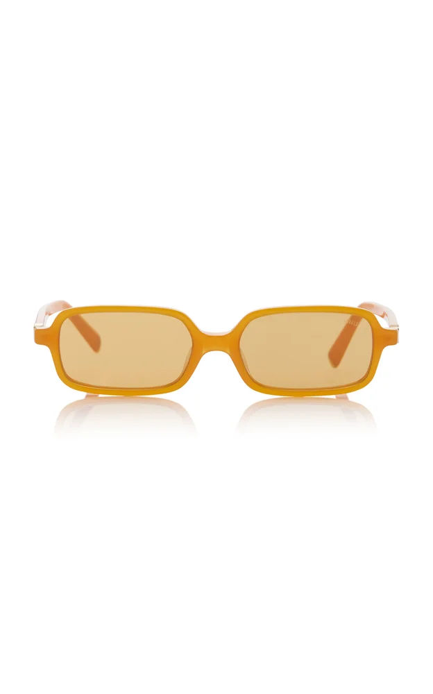 Square-Frame Acetate Sunglasses