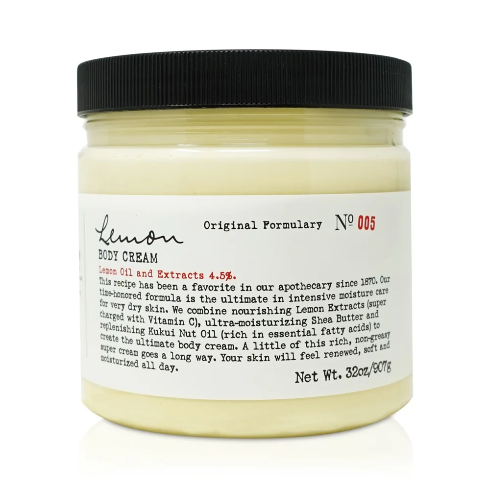 Lemon Body Cream 32 oz.