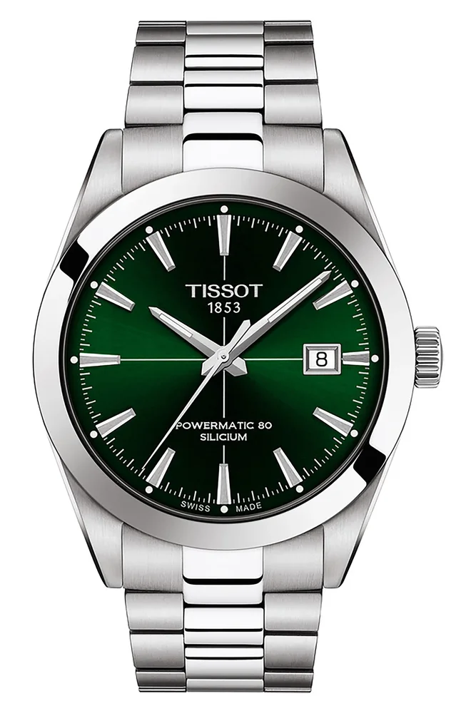 Powermatic 80 Automatic Bracelet Watch, 40mm (Green)