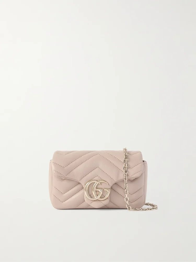 GG Marmont mini matelassé leather shoulder bag