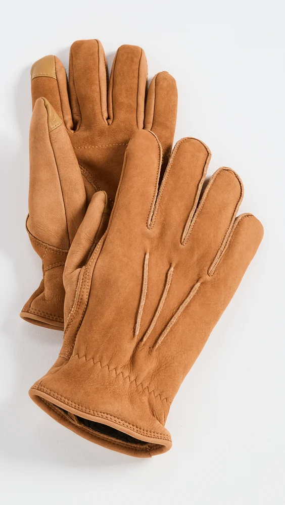 3 Point Leather Gloves