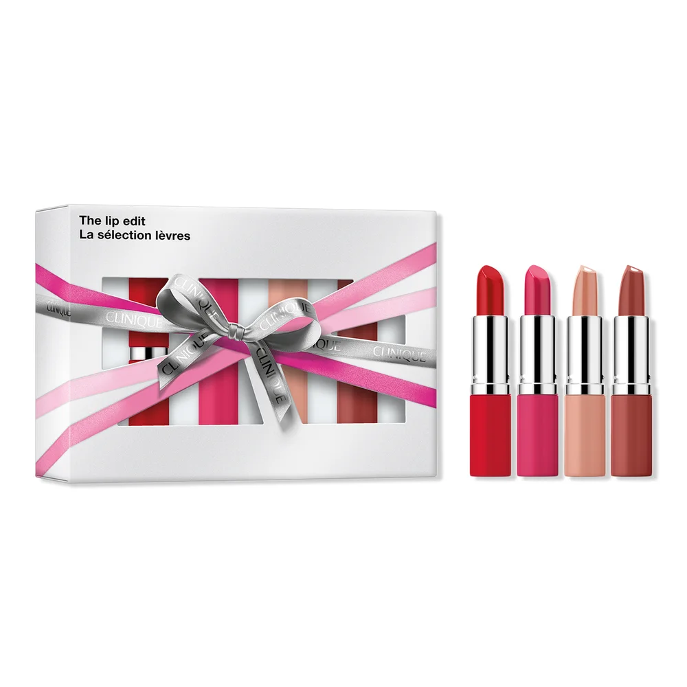 4 Piece The Lip Edit: Lipstick Holiday Gift Set