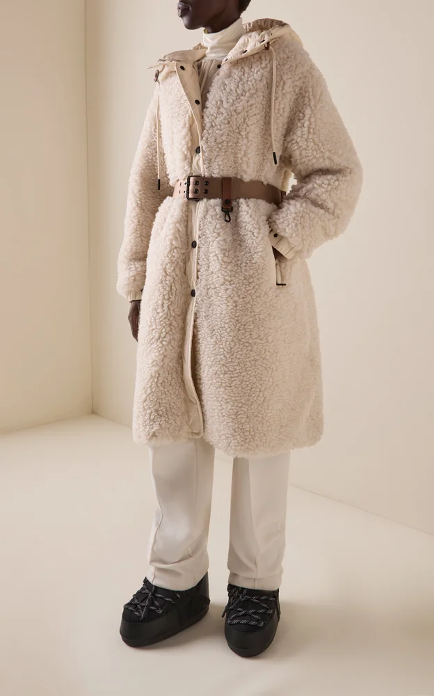 Blavet Long Teddy Coat