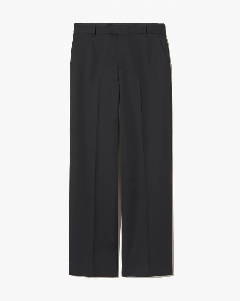 Cassius Wool Pant in Black