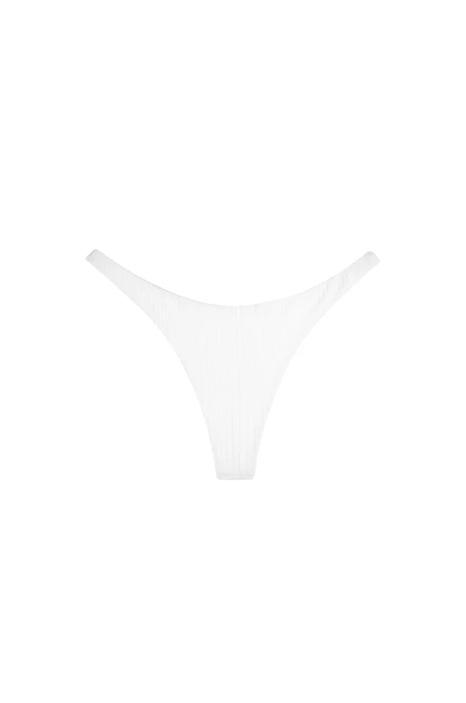 Milos Thong - White Rib