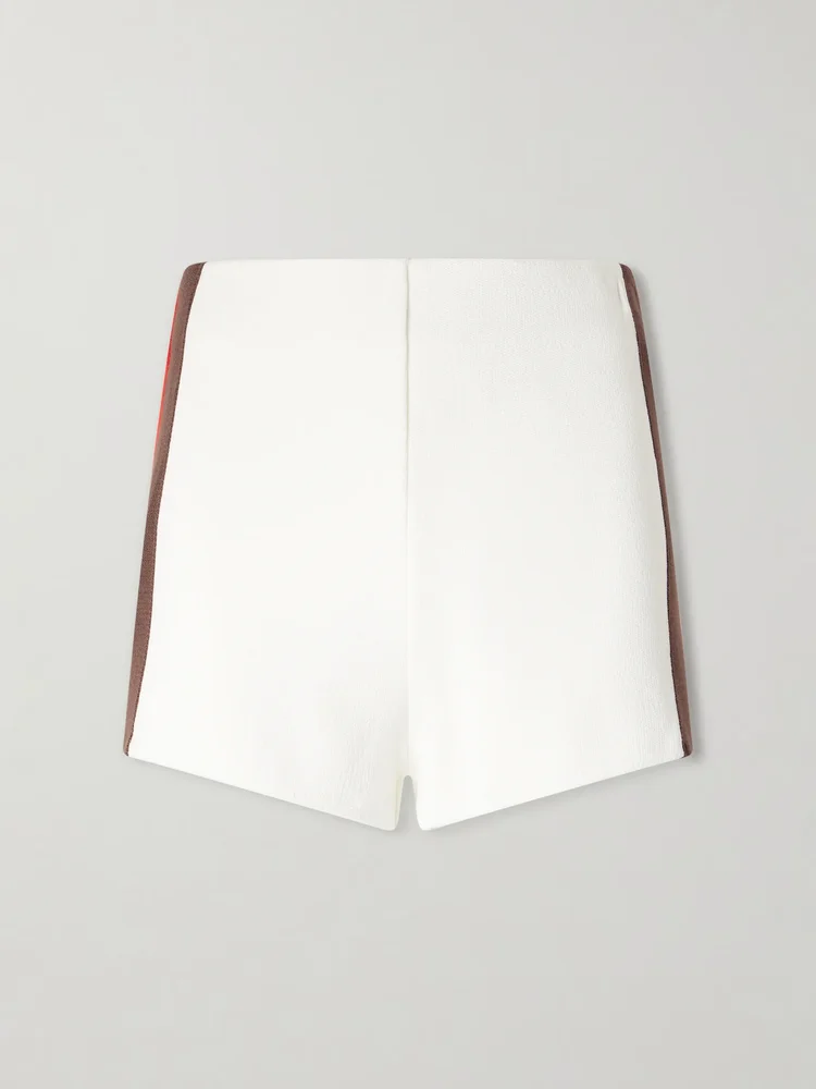 Debora striped knitted shorts