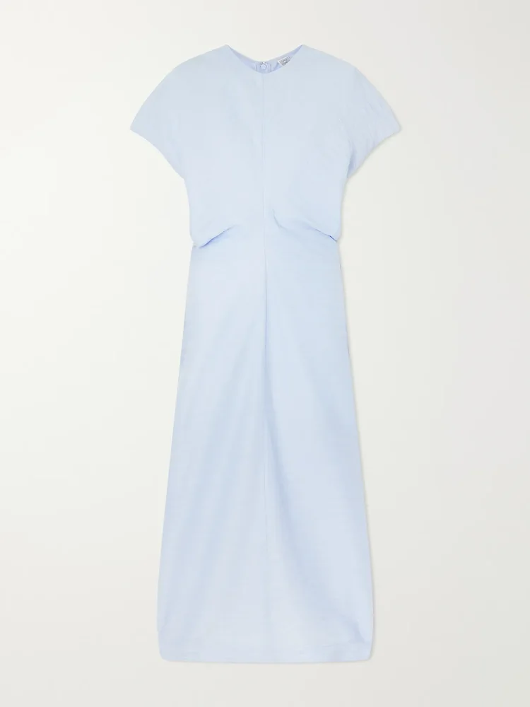Woven maxi dress