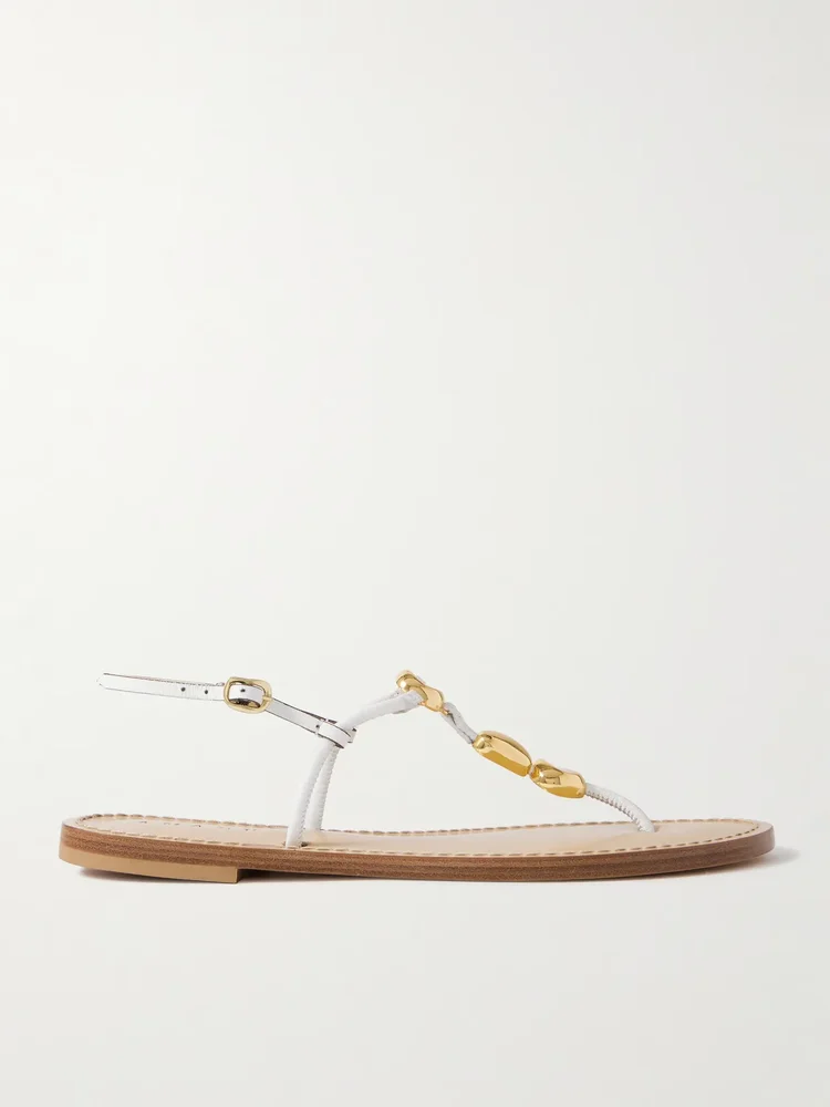 The Nairobi embellished leather sandals