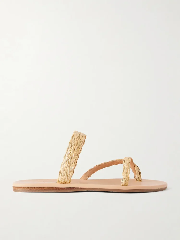 daphnae raffia sandals