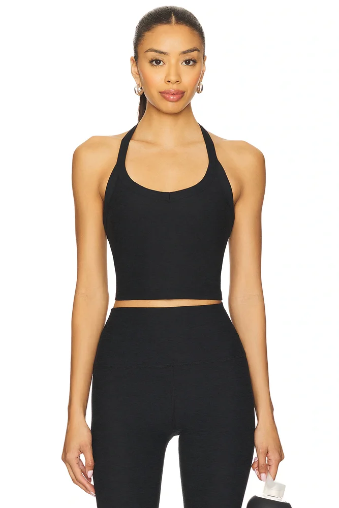Spacedye Twist Through Cropped Tank | Beyond Yoga