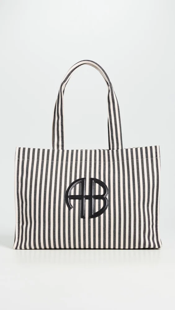 Lara Stripe Tote Bag
