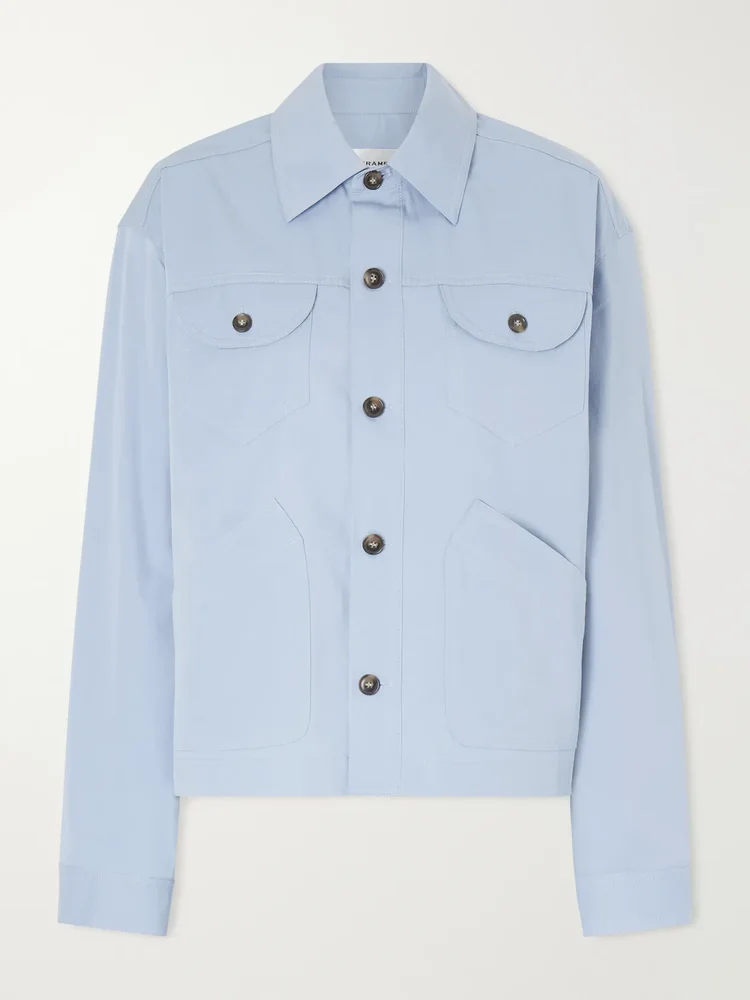 The Utility cotton-poplin jacket