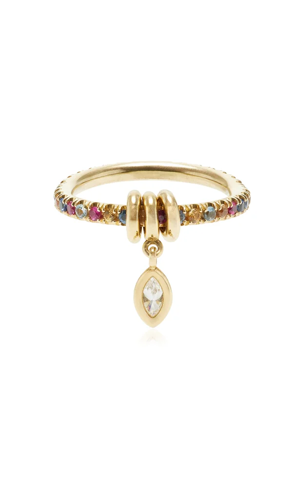 Exclusive La Isla 18K Yellow Gold Pia Marquise Ring