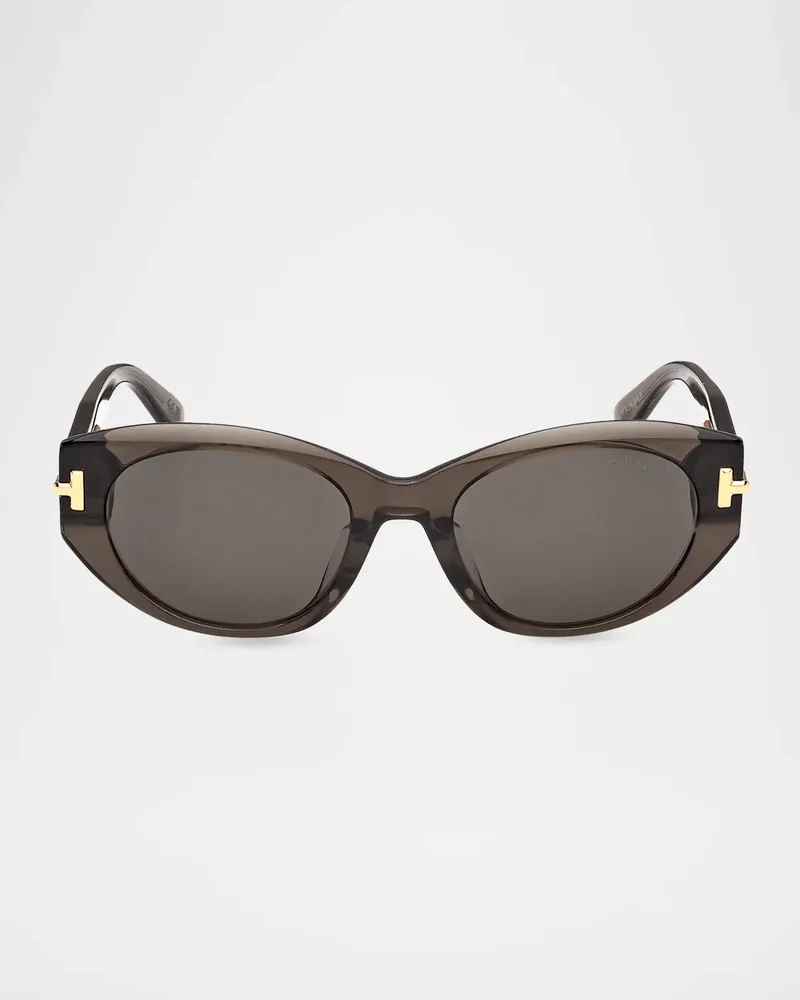 54MM Oval Sunglasses
