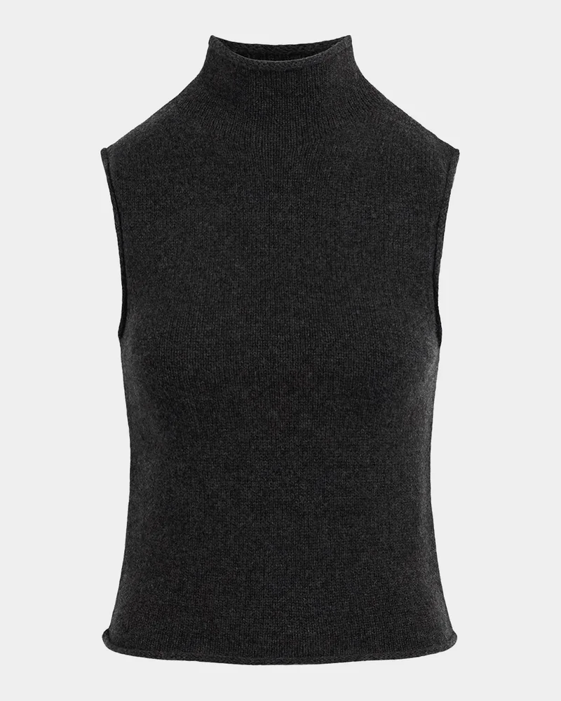 The Stevie Sleeveless Roll-Neck Sweater