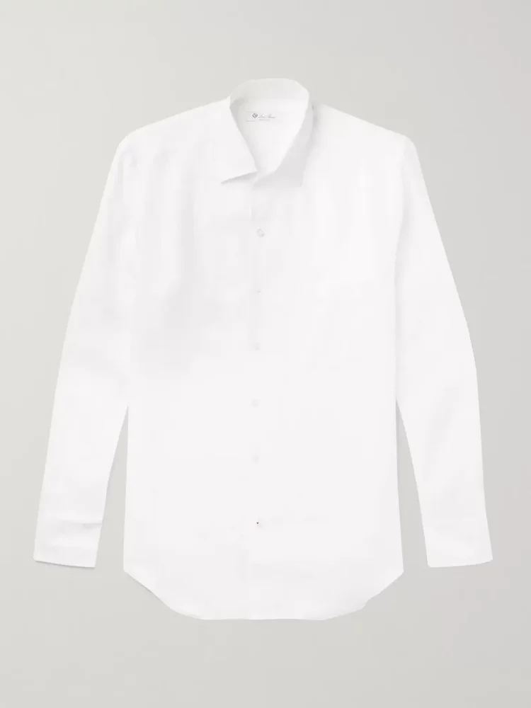 André Slub Linen Shirt
