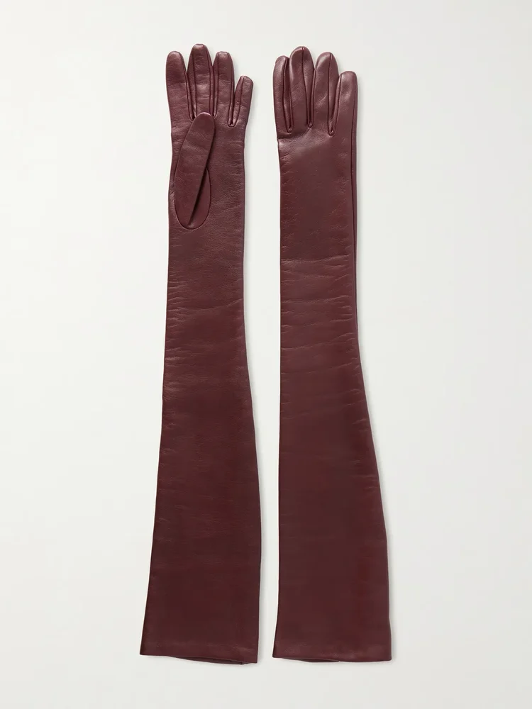 Leather gloves