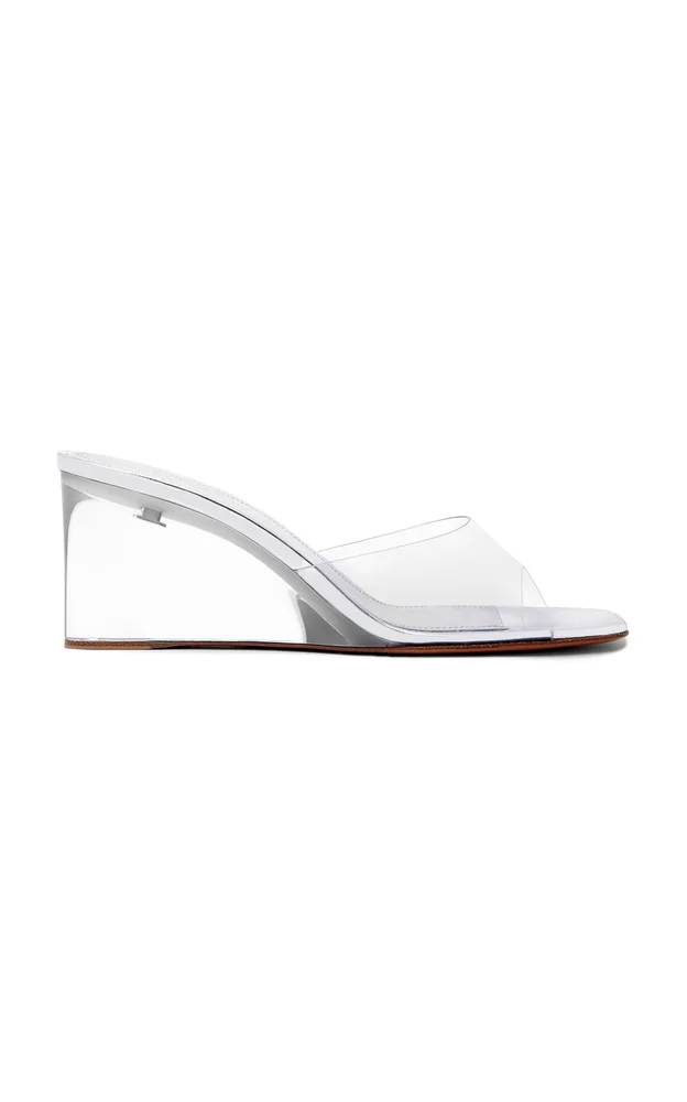 Lupita PVC Wedge Sandals